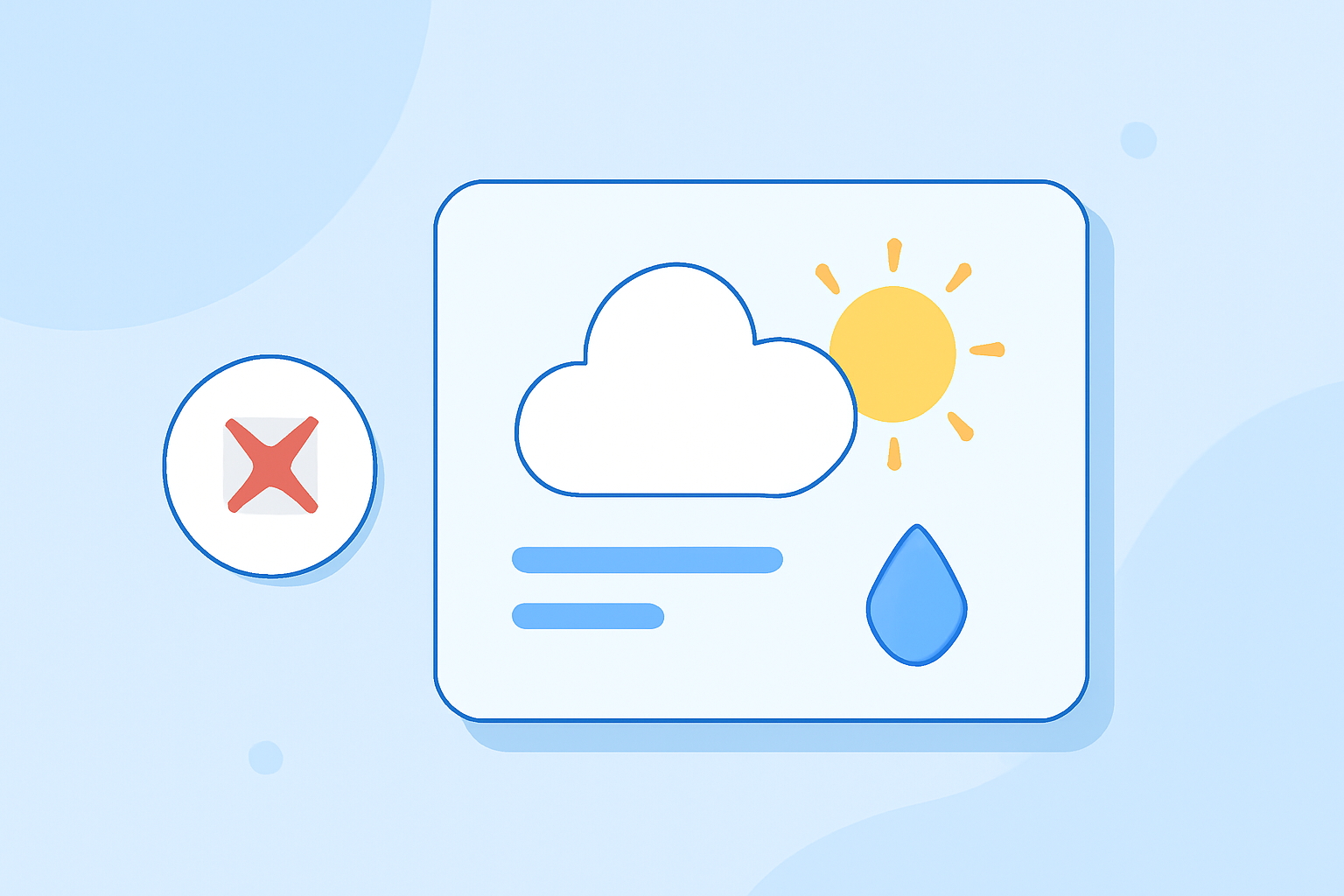 Common Mistakes to Avoid When Designing Weather Widgets