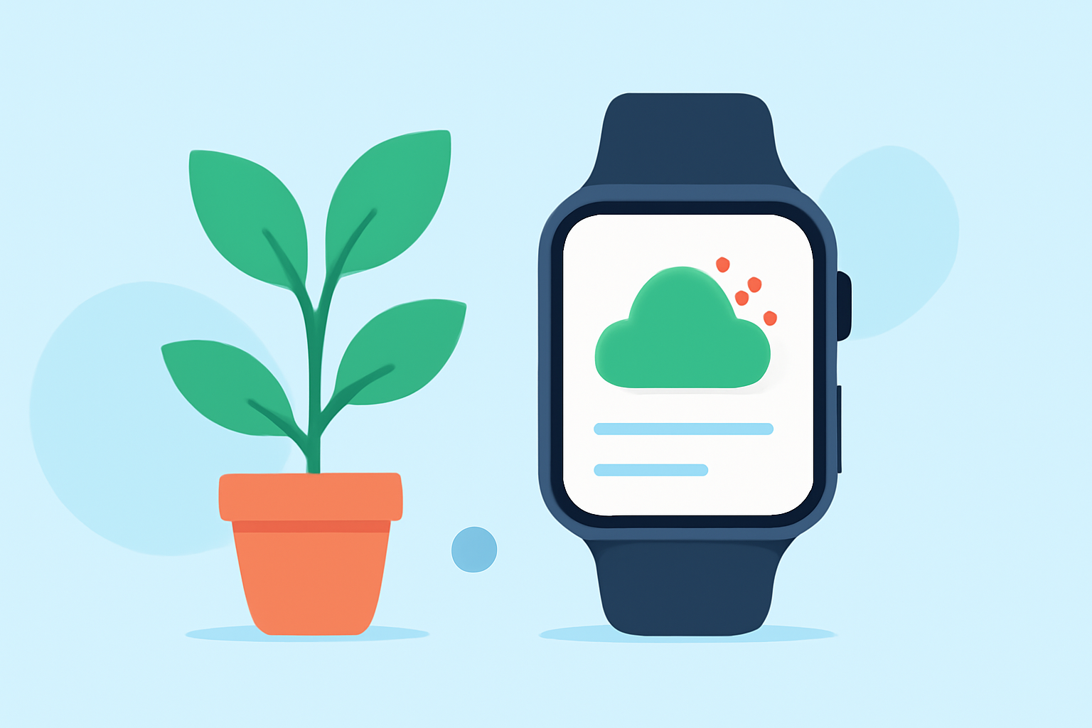 Easy Weather for Indoor Plant Care on Apple Watch