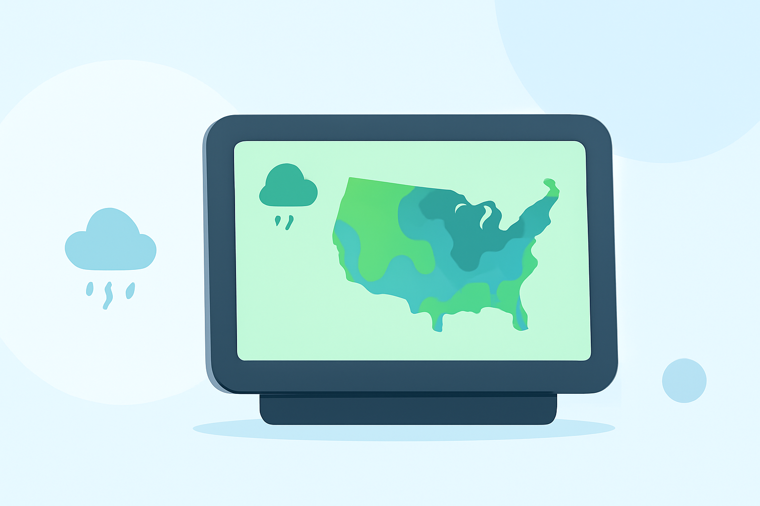 Enhancing Your Smart Display with Precipitation Maps