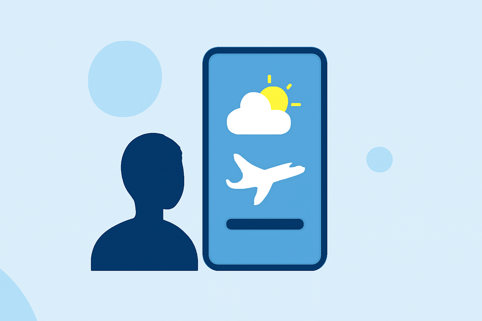 How to Check Weather on Your Flight Day Using Mobile Apps