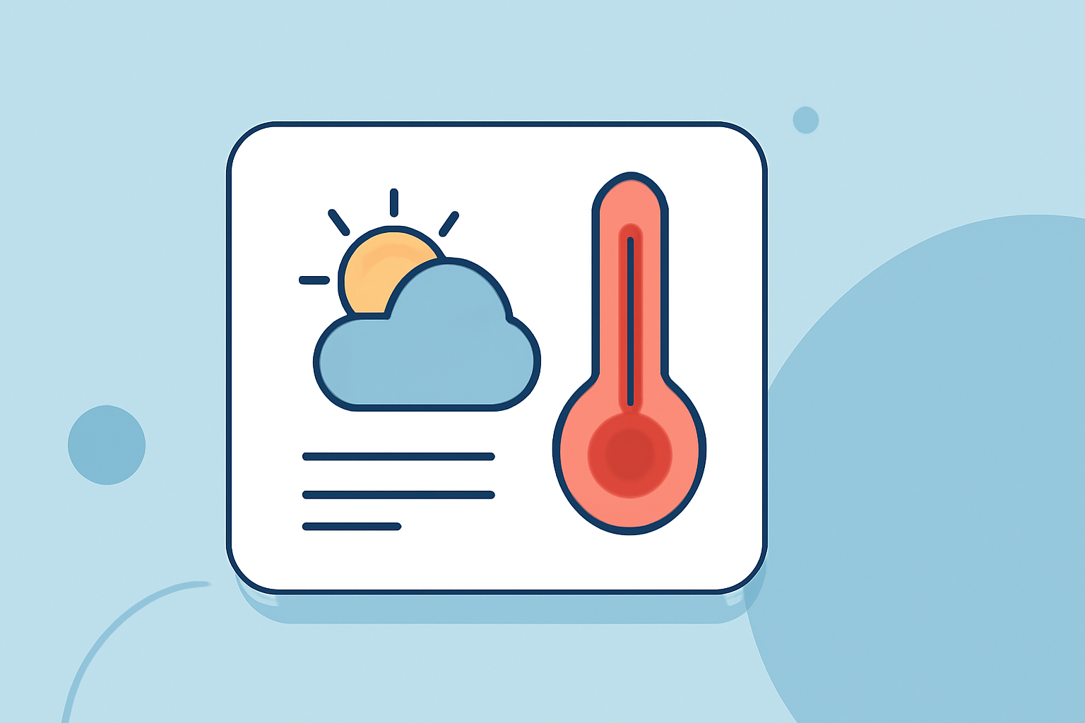 Understanding Weather Widget Locations During Heat Waves