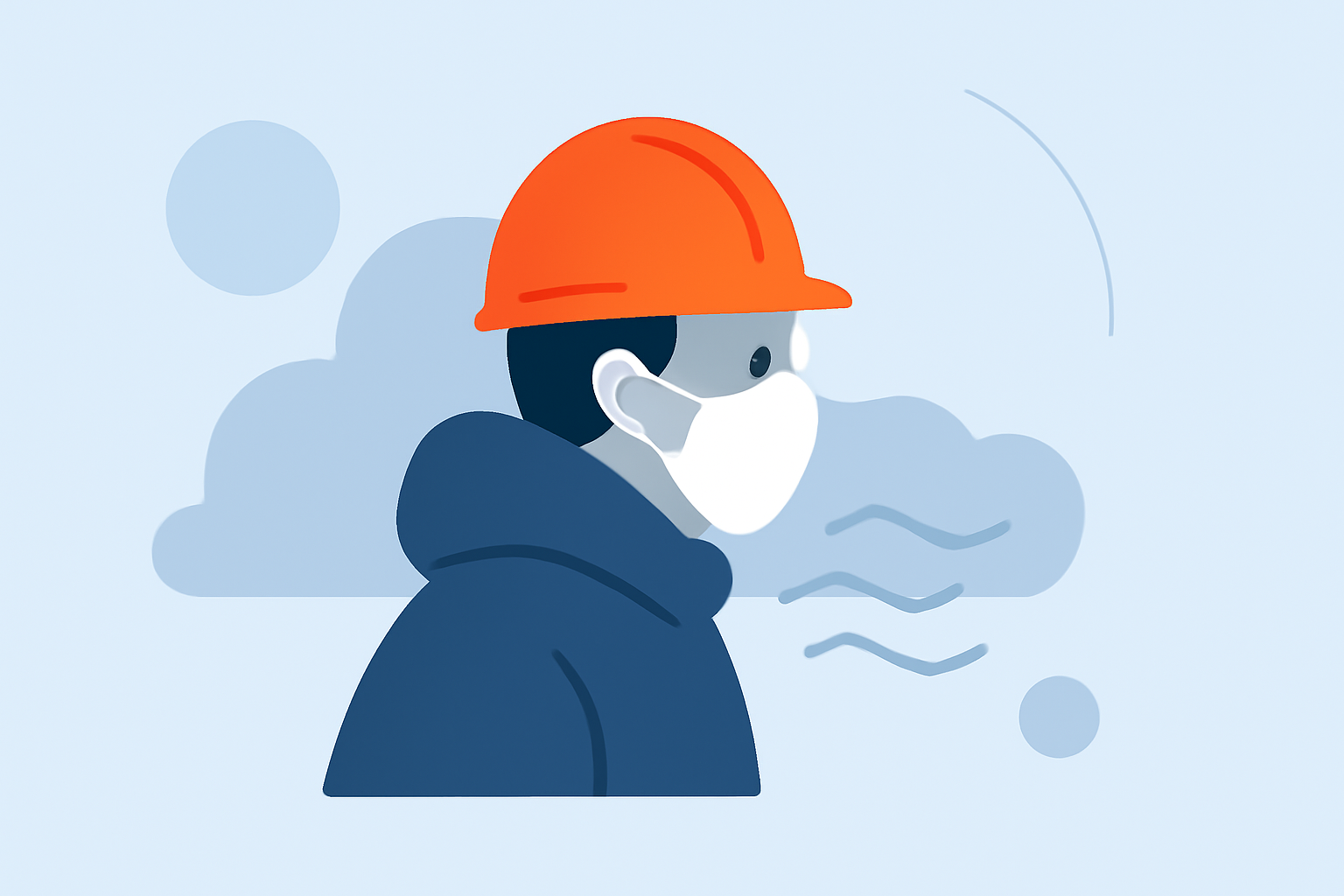Navigating Air Quality During Winter Storms for Outdoor Work