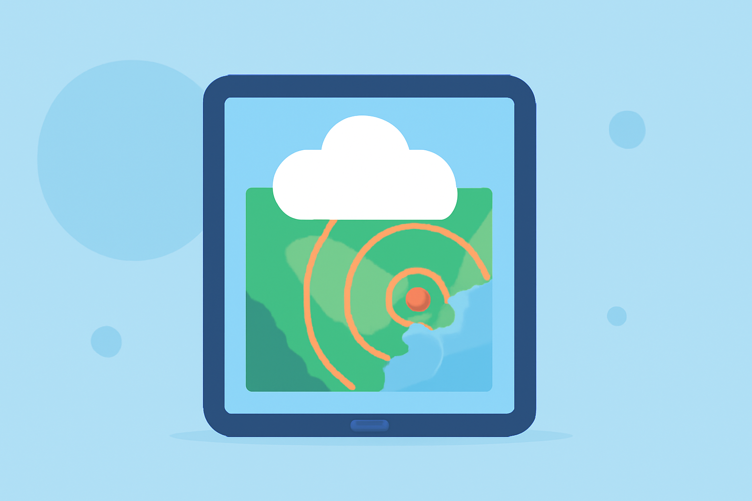 Getting Started with Live Weather Radar on iPad