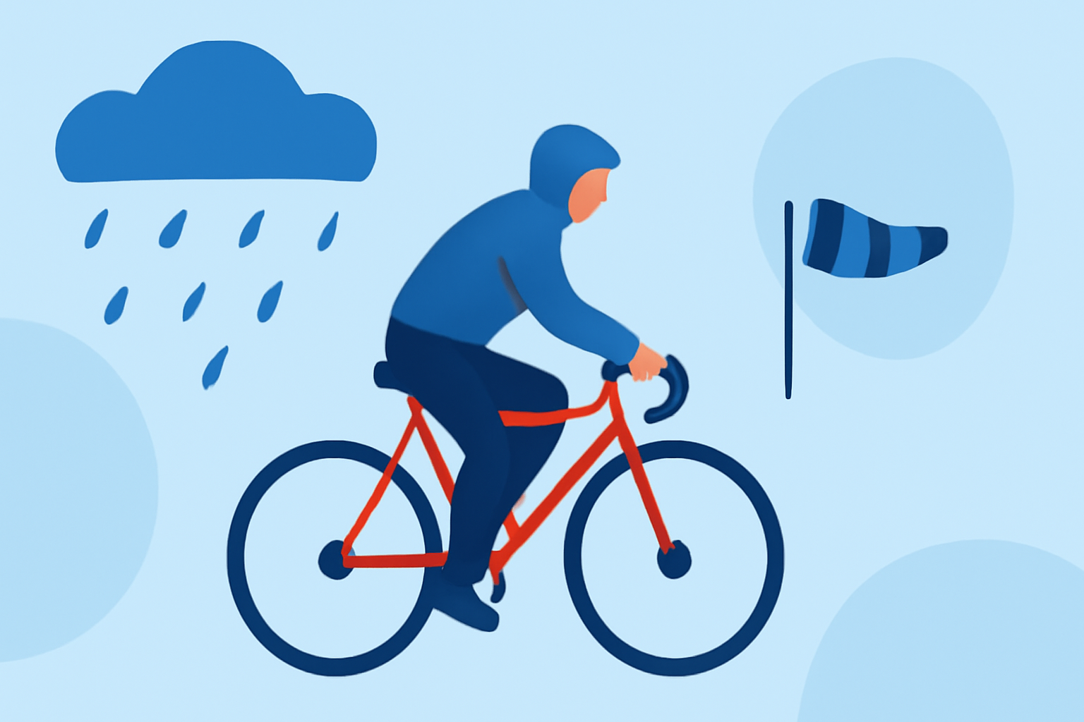 Cycling in Various Weather Conditions: Essential Tips for Beginners