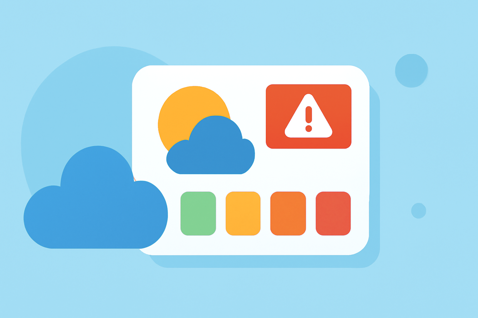 Customizing Weather Widget Color Themes for Severe Weather Alerts