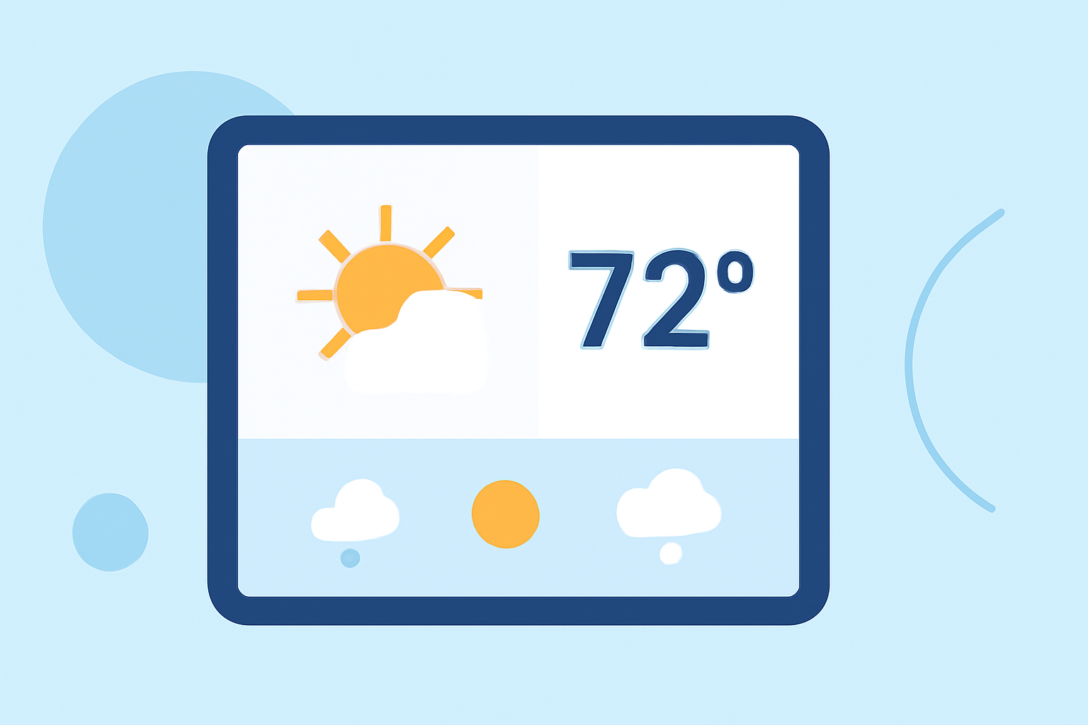 The Easiest Temperature Forecasts on Your Tablet