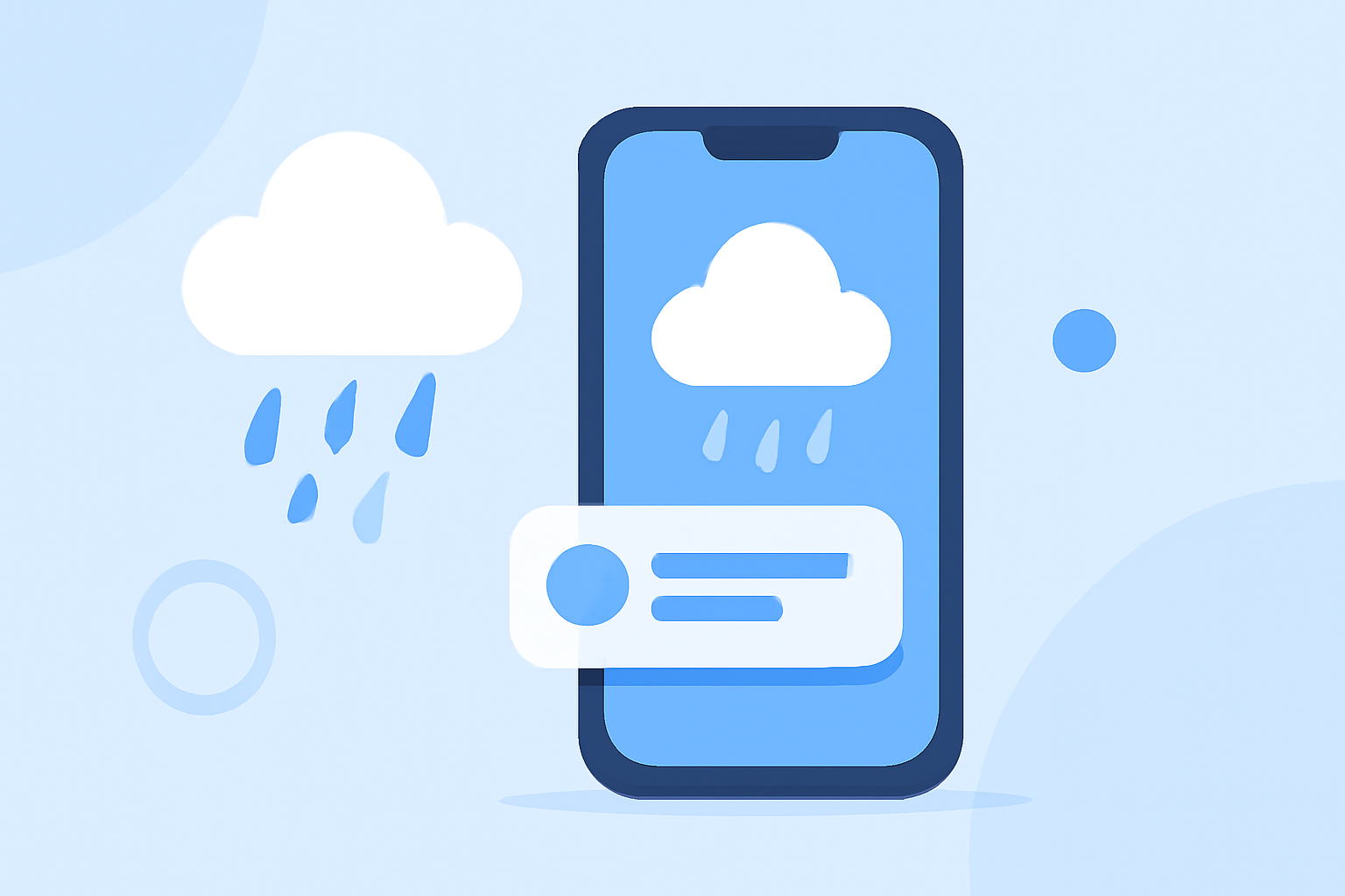 Understanding Rain Stop Notifications on Android