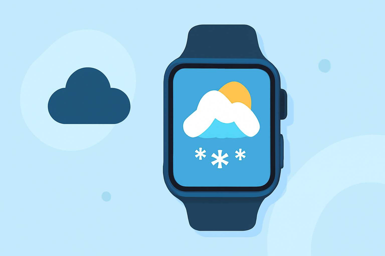Weather for Snowboarding Explained on Wear OS