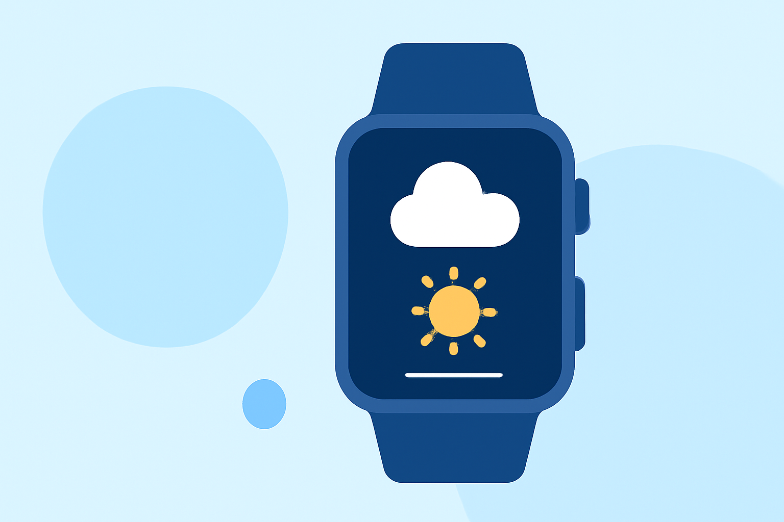 Daily Weather Forecast for Beginners on Wear OS