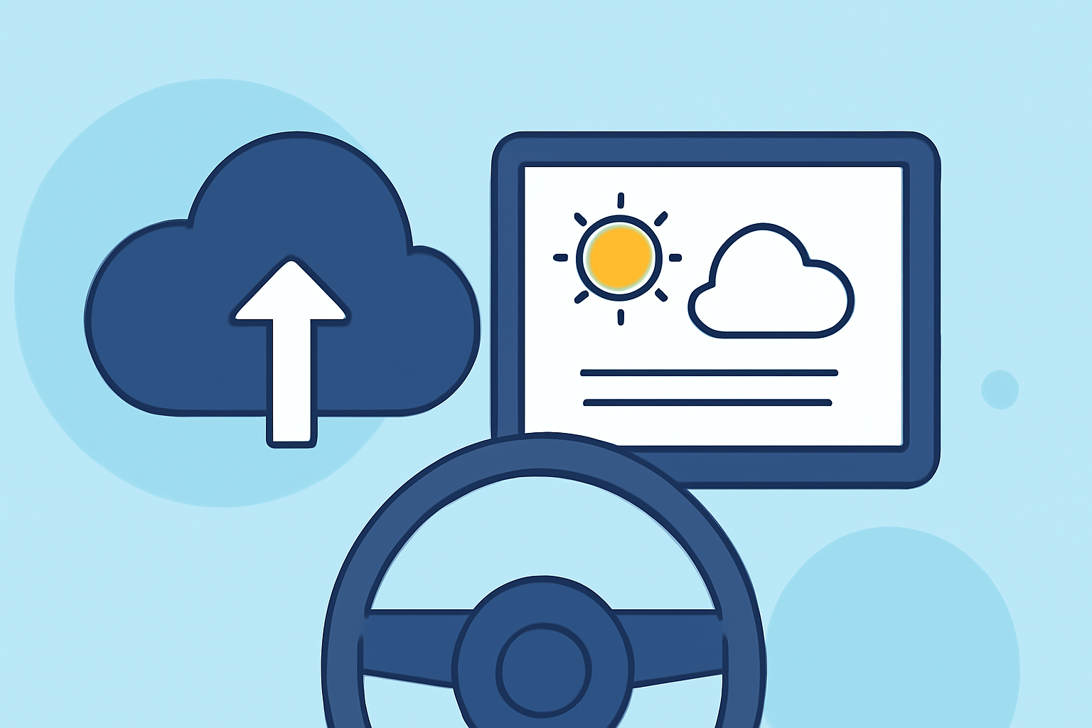 Utilizing Weather Data Sources for In-Car Applications