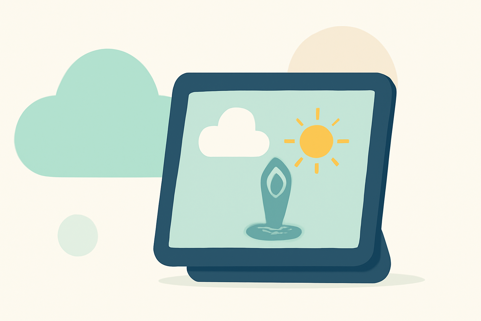 An Introduction to Weather for Outdoor Yoga on a Smart Display