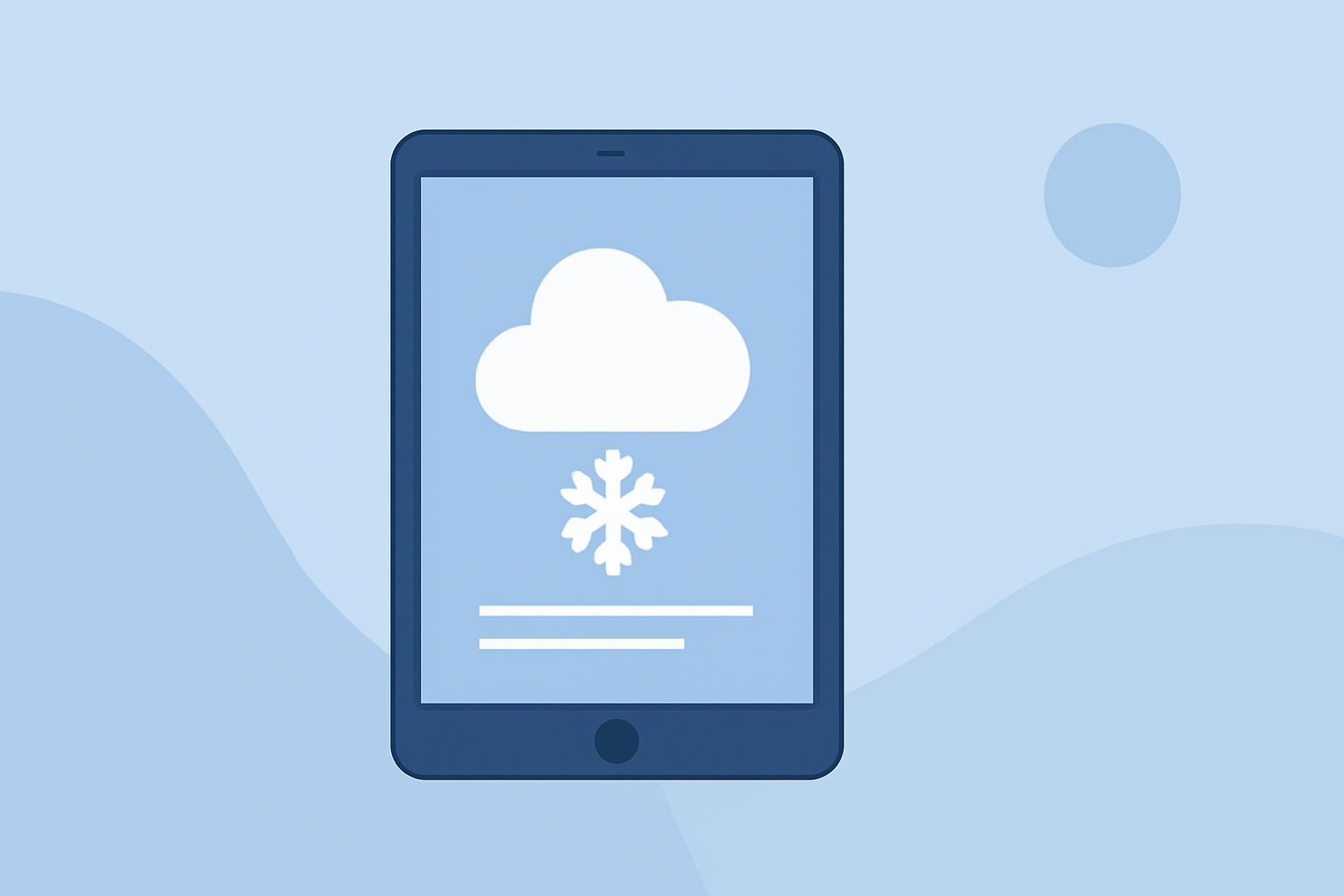 Weather for Skiing: A Beginner's Guide on iPad