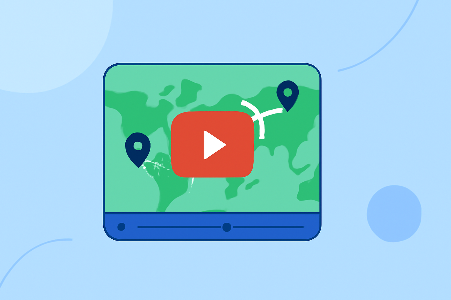 Enhancing Your YouTube Shorts with Flight Route Map Overlays