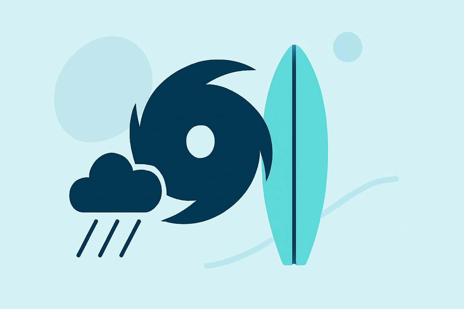 Weather for Surfing Tricks During Hurricane Season