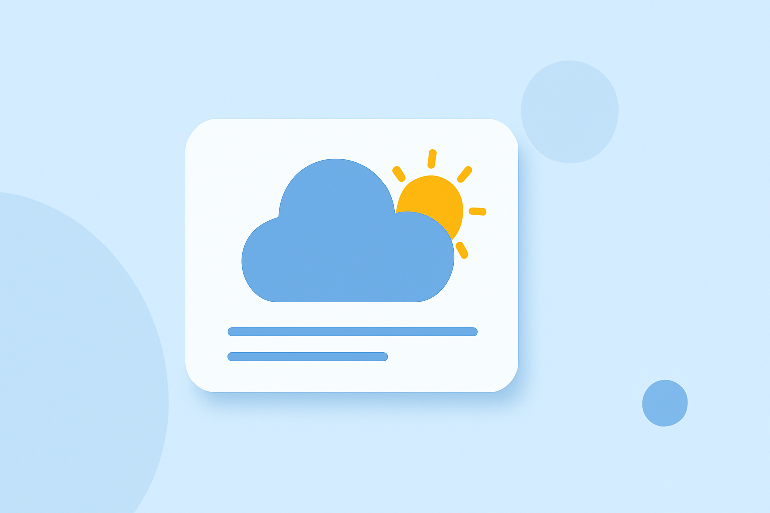 An Introduction to Medium Weather Widgets: The Right Way