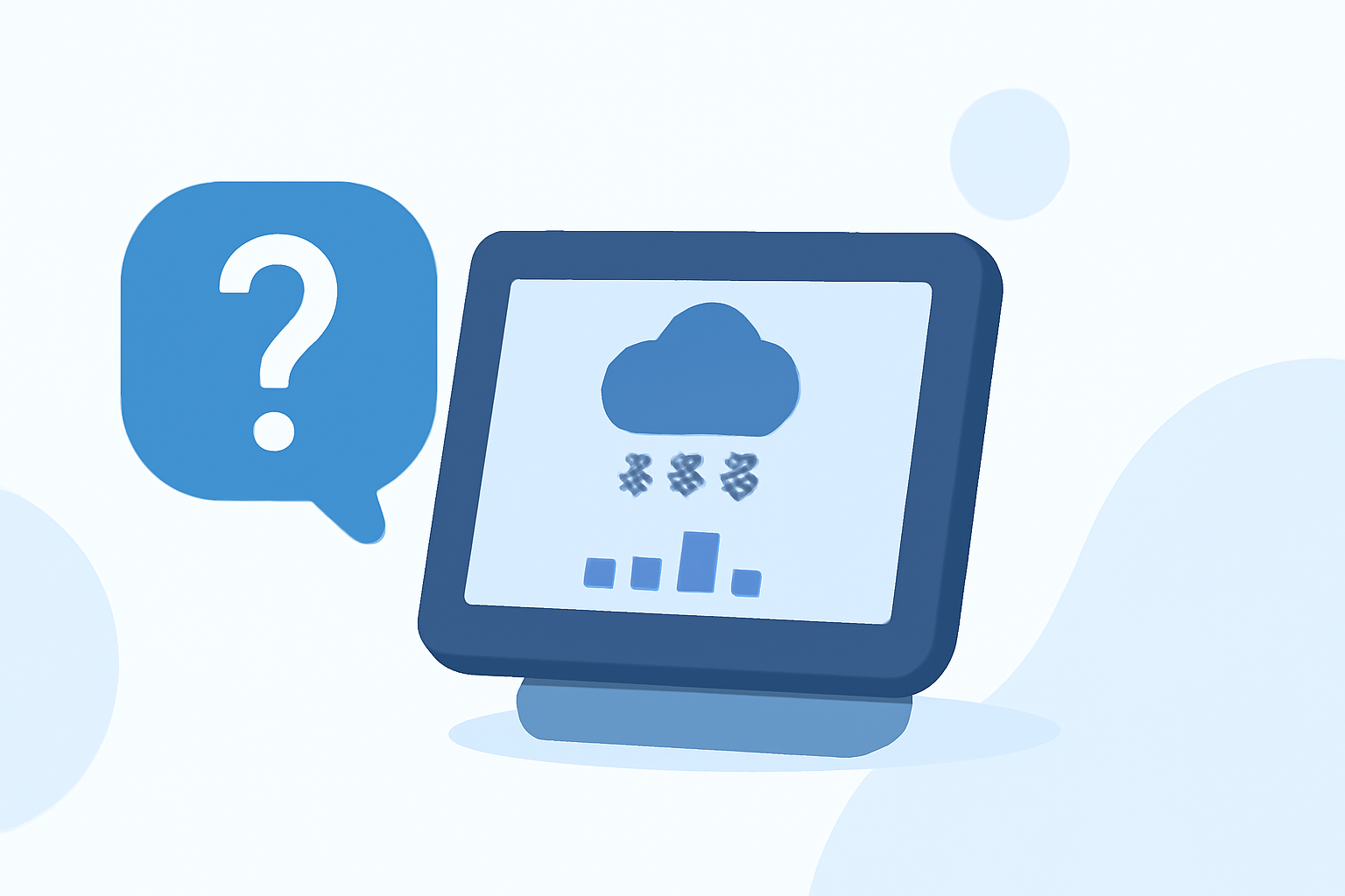 Common Sleet Forecasts Questions on a Smart Display