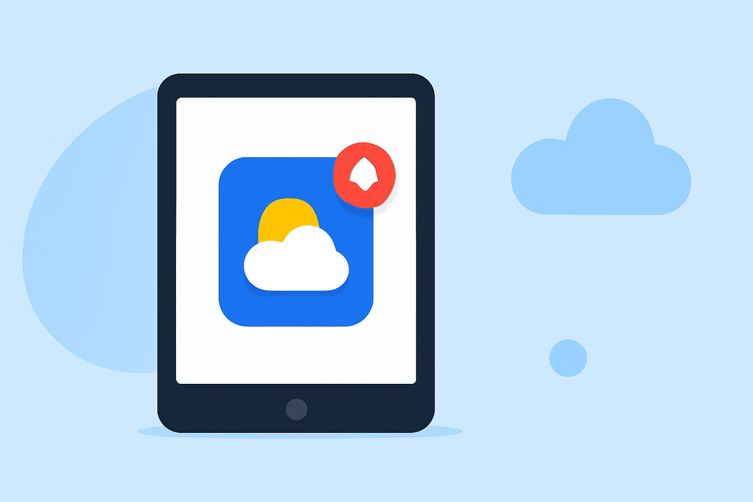 Managing Weather App Notification Permissions on iPad