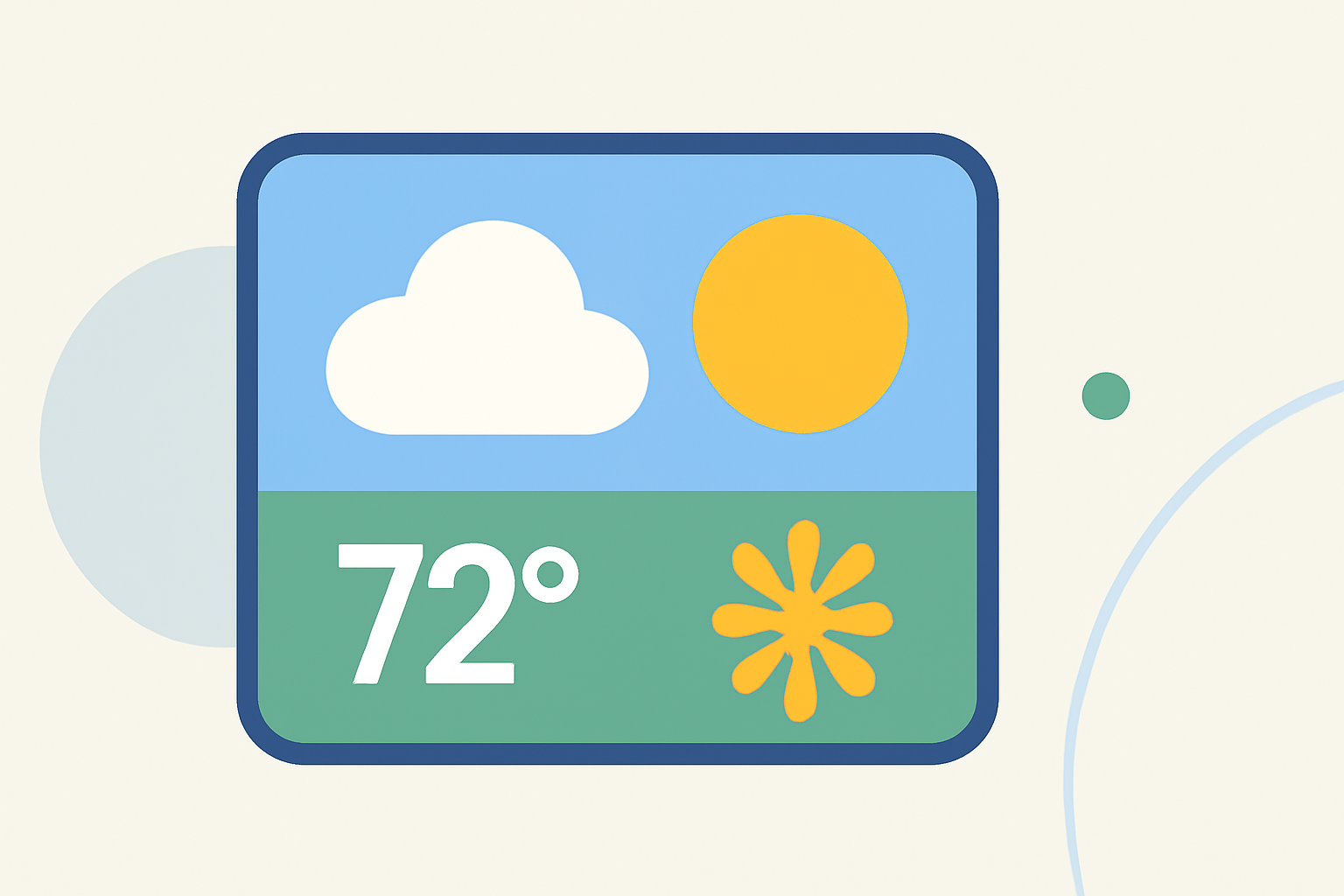 An Introduction to Weather Widget Color Themes During Pollen Season
