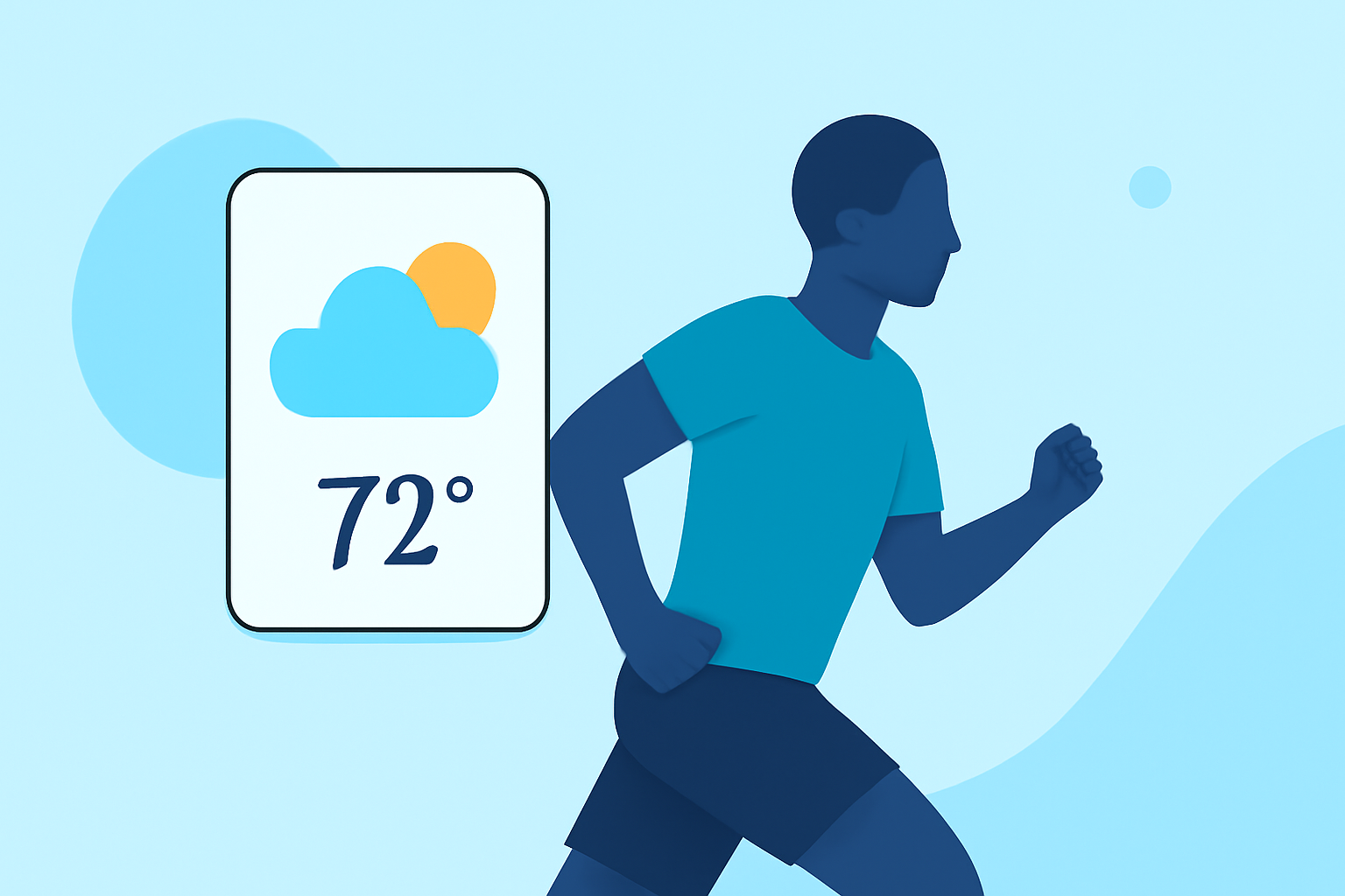 Enhancing Athletic Performance with Weather Lock Screen Widgets
