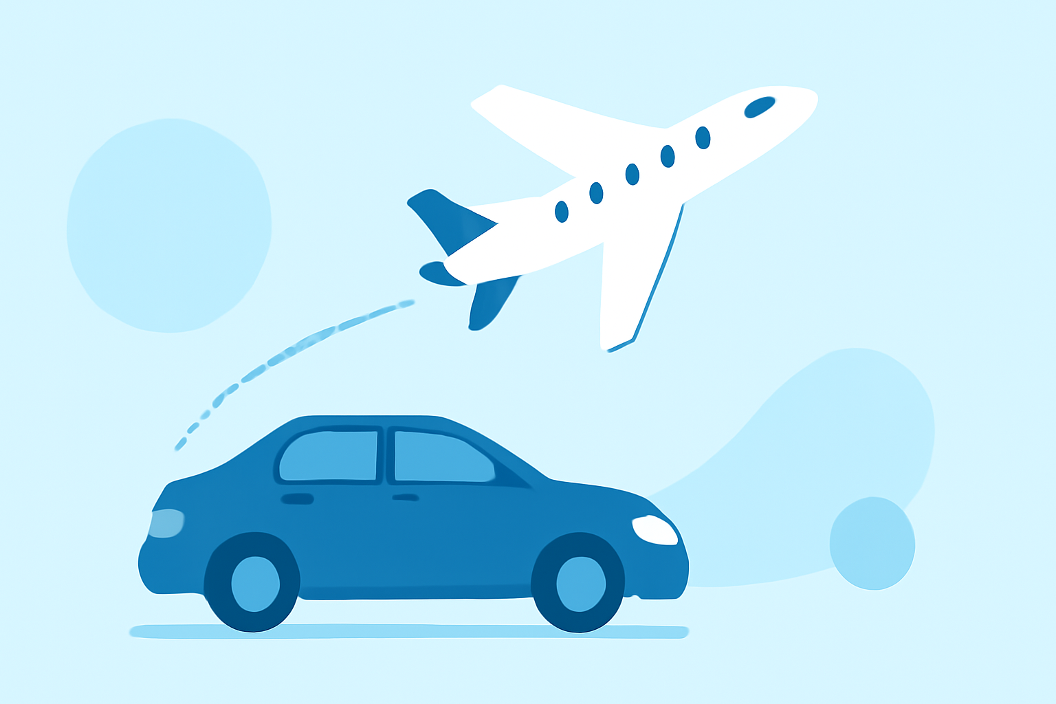 Long-Range Destination Forecasts for Beginners: Road and Air Travel