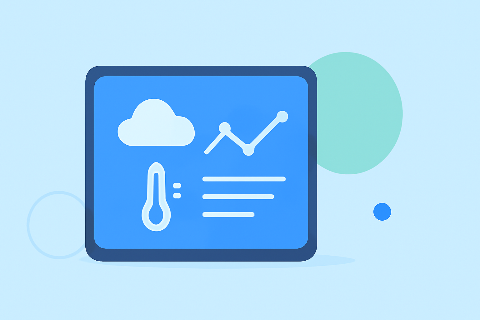 Understanding Weather Forecast Precision on a Tablet