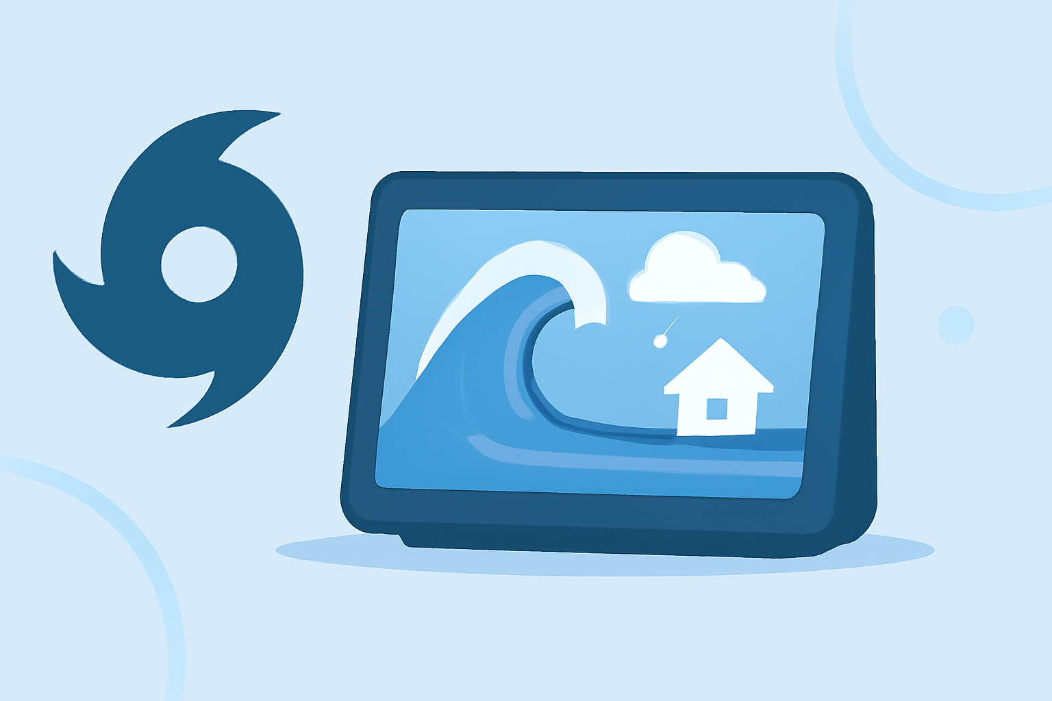 Effective Hurricane Storm Surge Strategies on a Smart Display