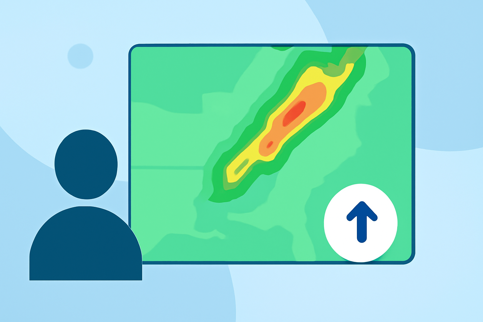 Understanding Base Reflectivity Maps for Travel Planning