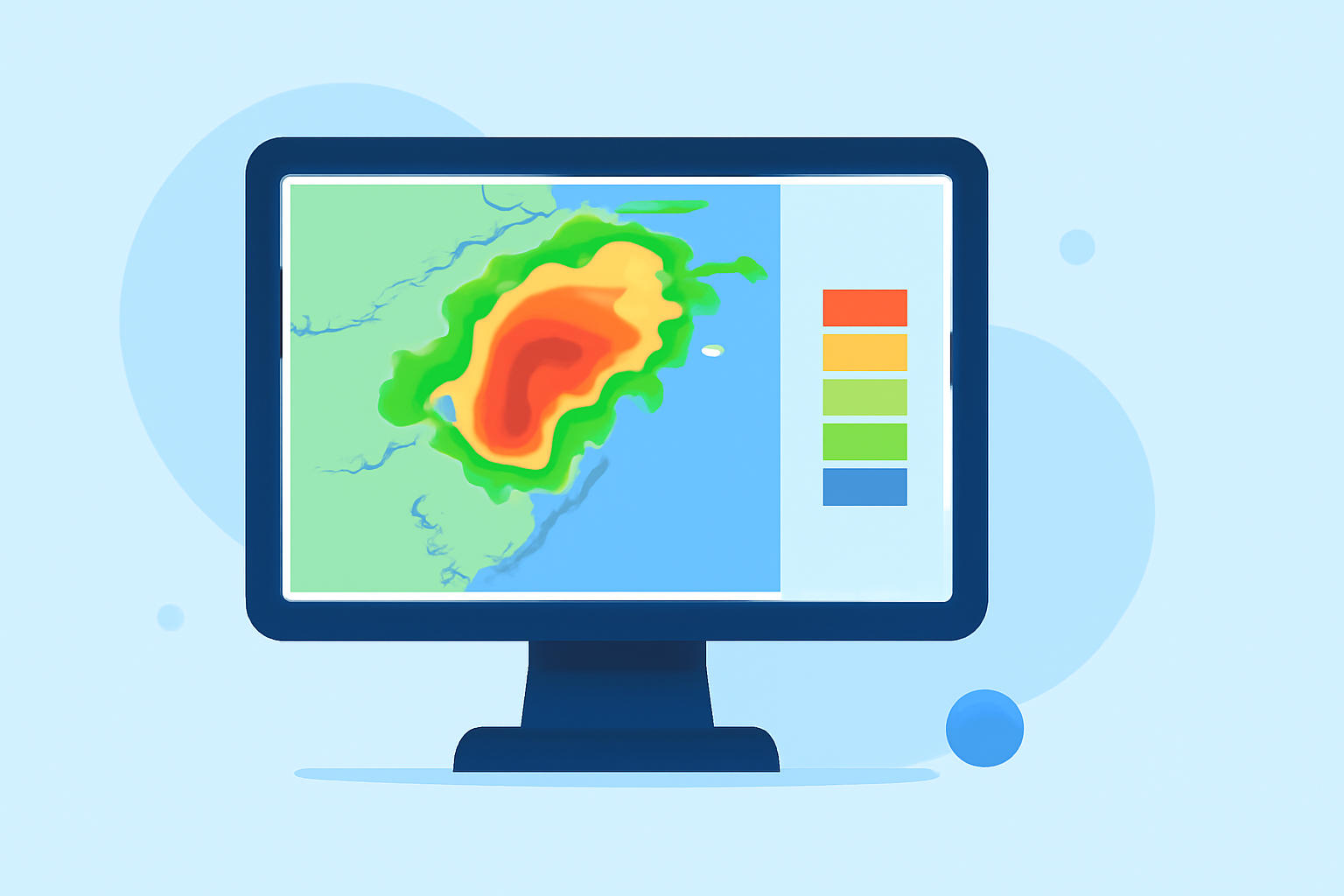 A Step-by-Step Guide to Interpreting Base Reflectivity Maps