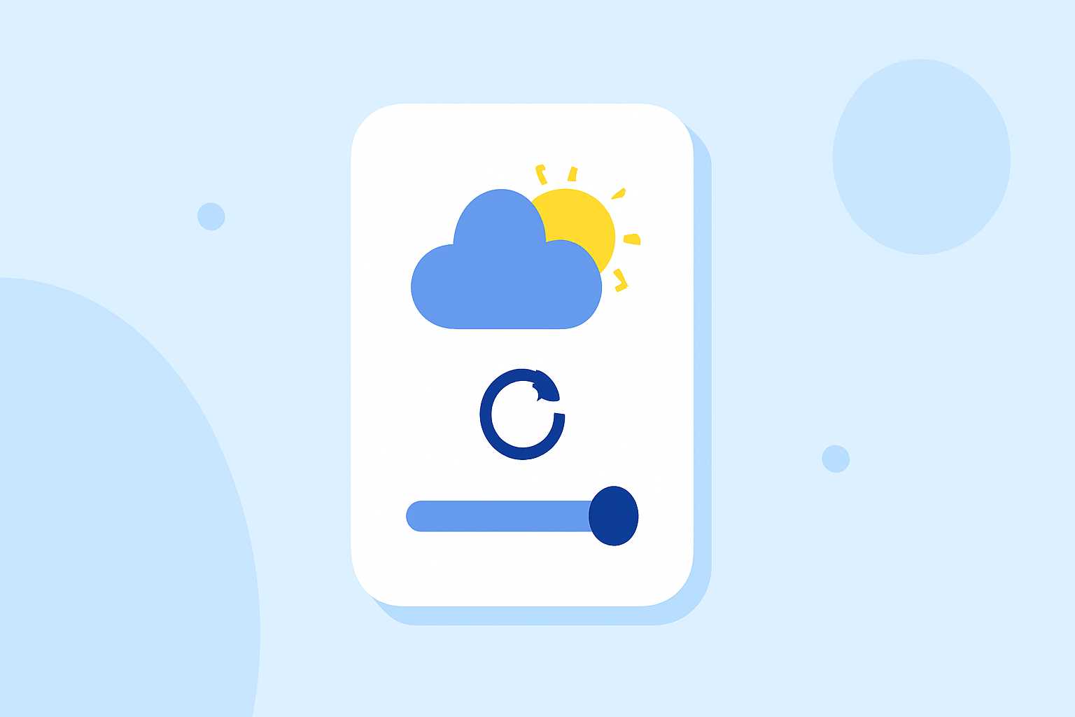 Understanding Weather Widget Refresh Rates