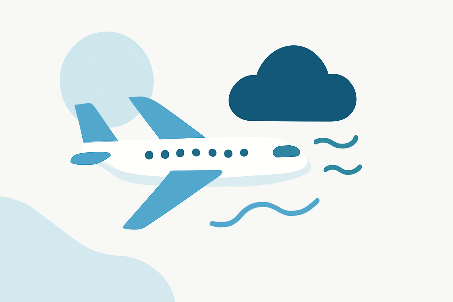 Understanding Calmer Altitudes and Turbulence for Cautious Flyers