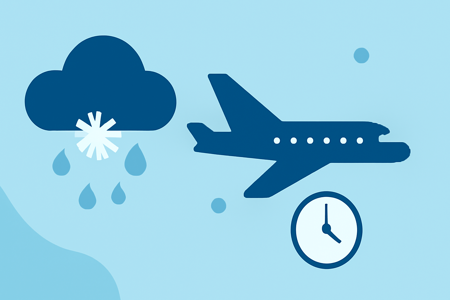 Freezing Rain and Flights: Real-Time Impacts and Solutions