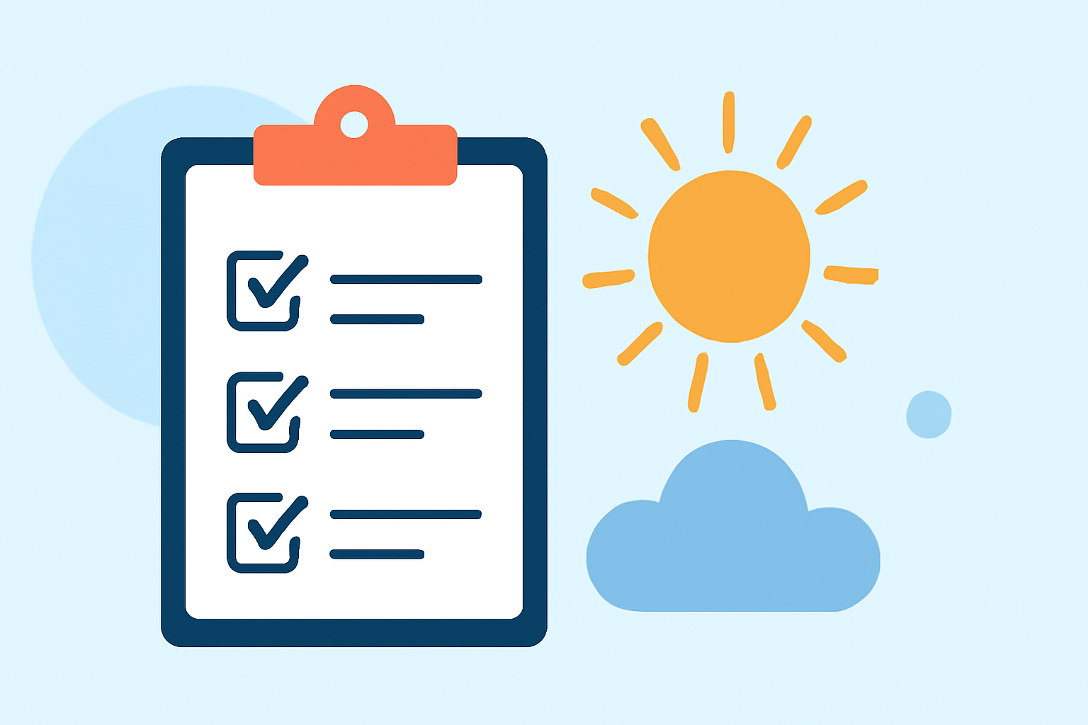 Summer Travel Weather Checklist for Road-and-Air Trips