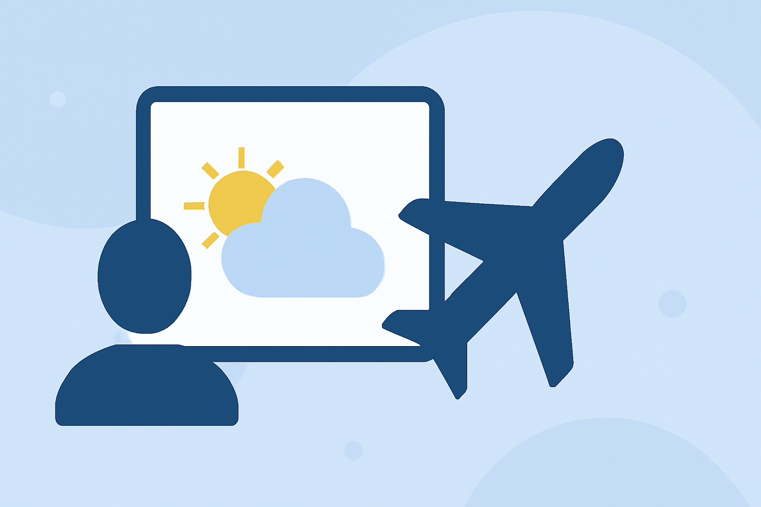 How to Check the Weather for Your Flight Day: A Step-by-Step Guide