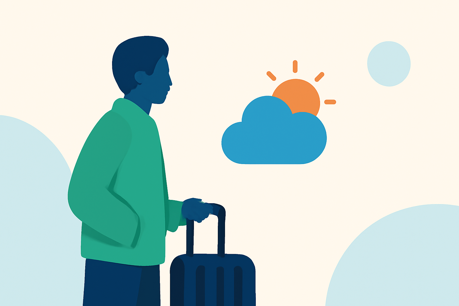 Spring Travel Weather Tutorial at the Airport