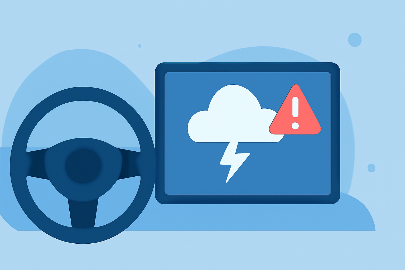 How to Receive Weather Alerts in Your Car