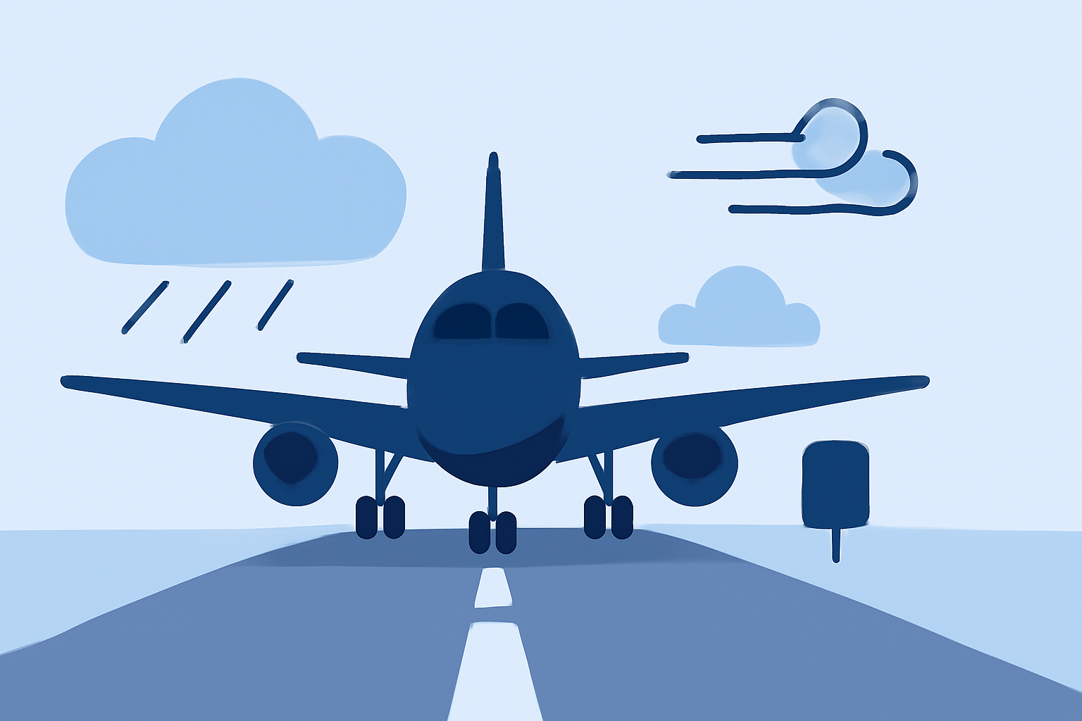 Understanding Runway Conditions in Adverse Weather for Domestic Flights