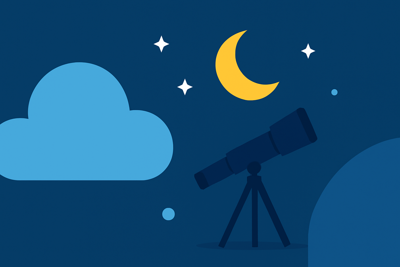 Easy Weather for Stargazing Trips