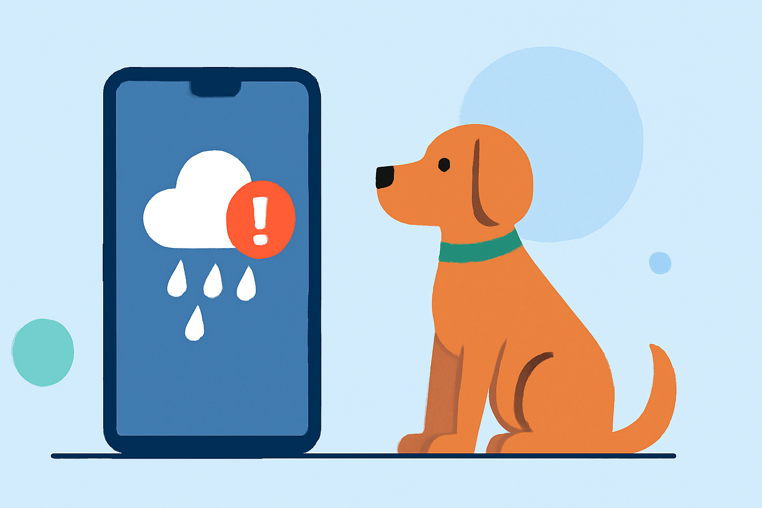 Rain Start Notifications Tutorial for Pet Owners