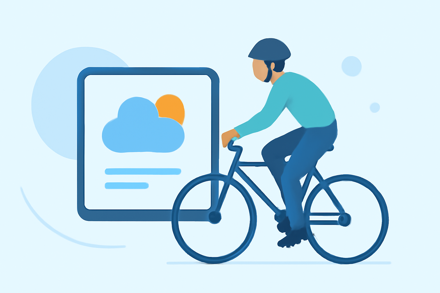 Optimizing Your Cycling Commute with Professional Weather Insights