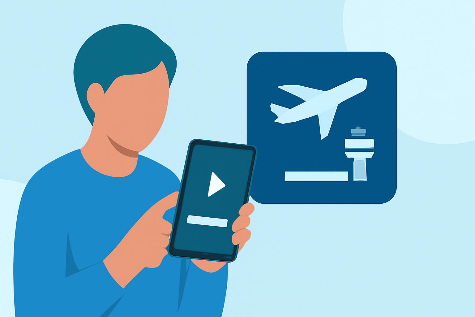 Enhancing Airport B-Roll Editing Without a Computer: A Mobile Approach