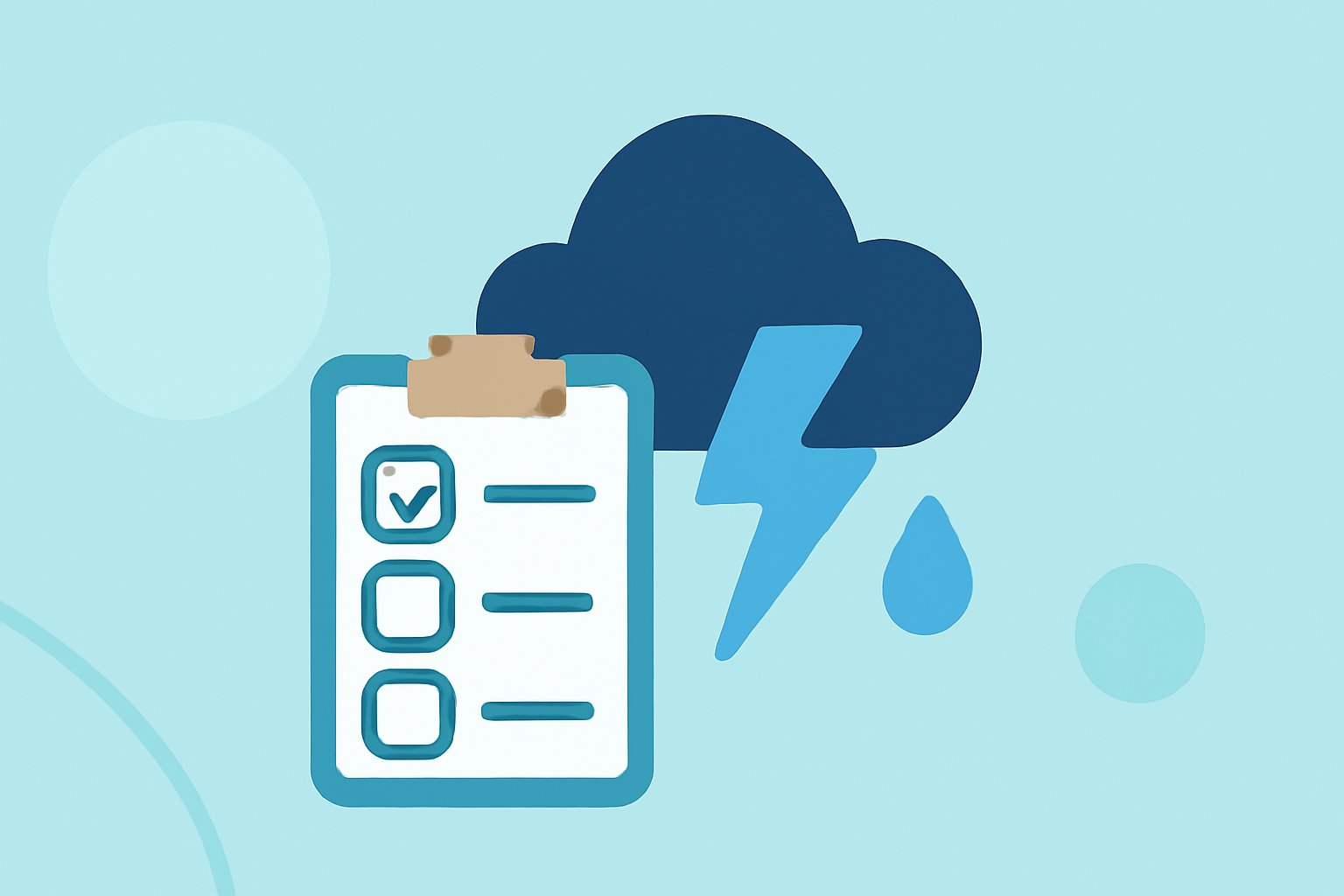 Weather-Aware Accessories Checklist During Severe Weather