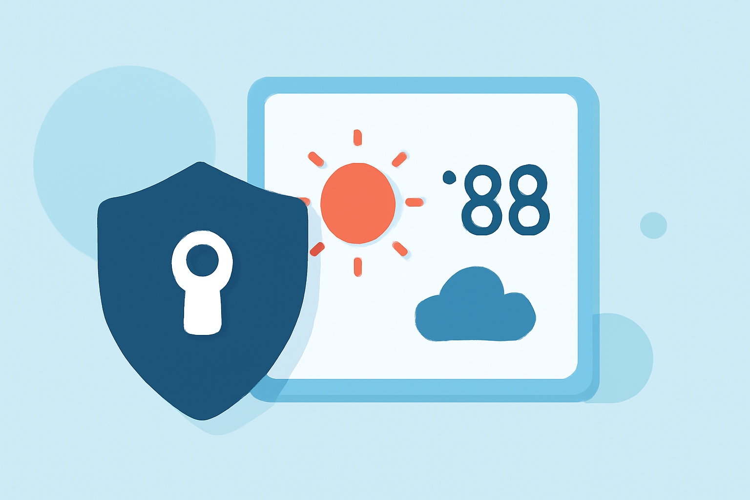 Ensuring Privacy in Weather Widgets During Heat Waves