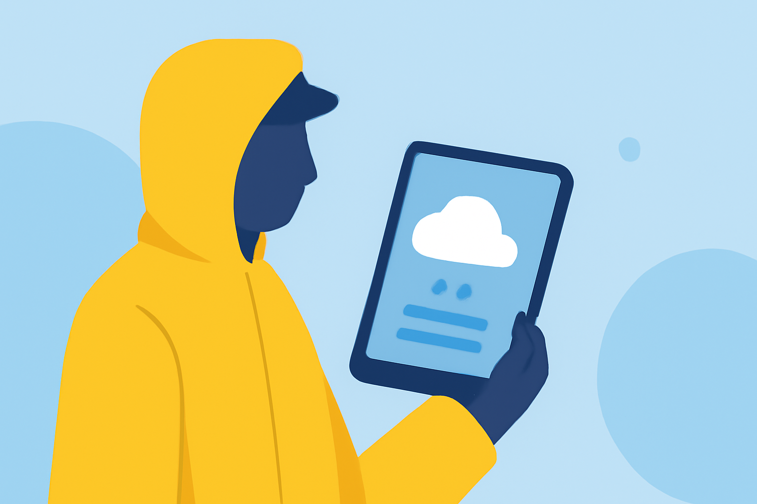 How to Choose the Best Raincoat for Your iPad Weather Forecasts