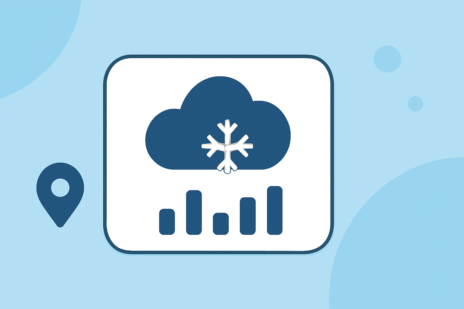 Weather Widget Locations Cheat Sheet for Winter Storms