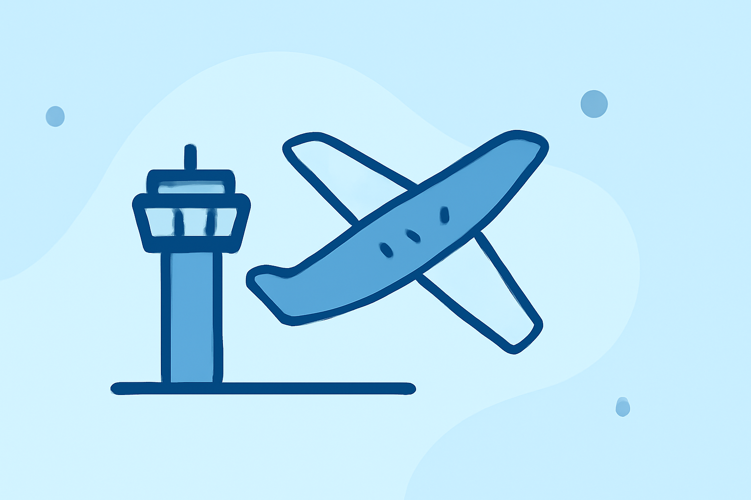 Navigating Calm Altitudes and Turbulence at Airports