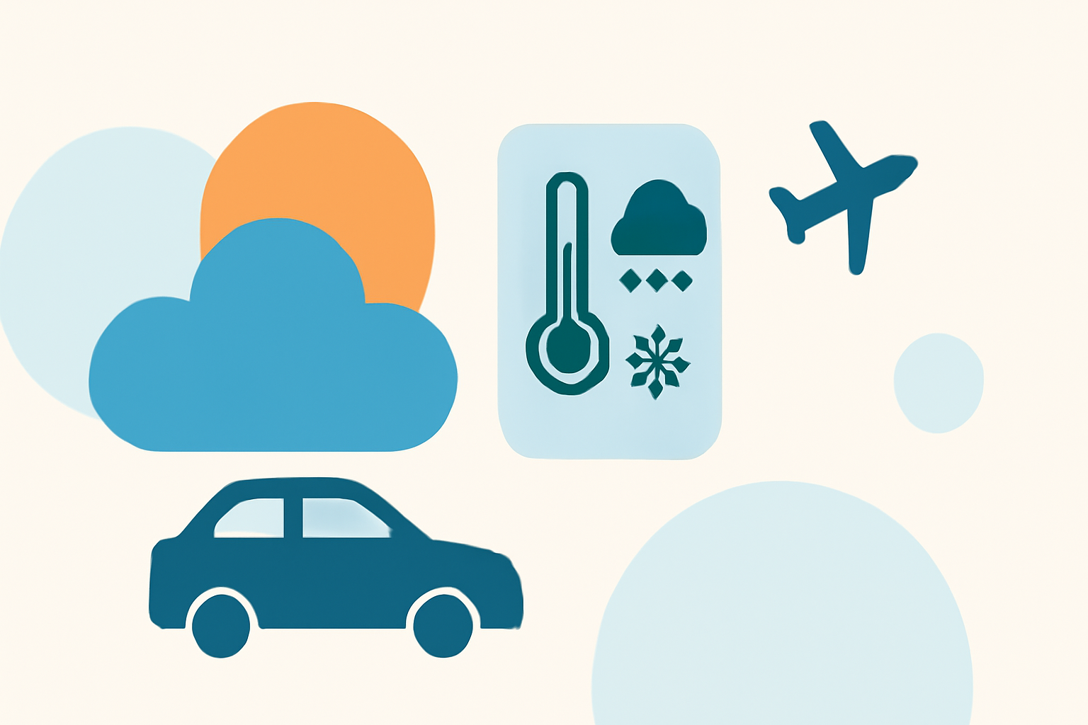 Morning-of-Departure Weather Essentials for Road and Air Travel