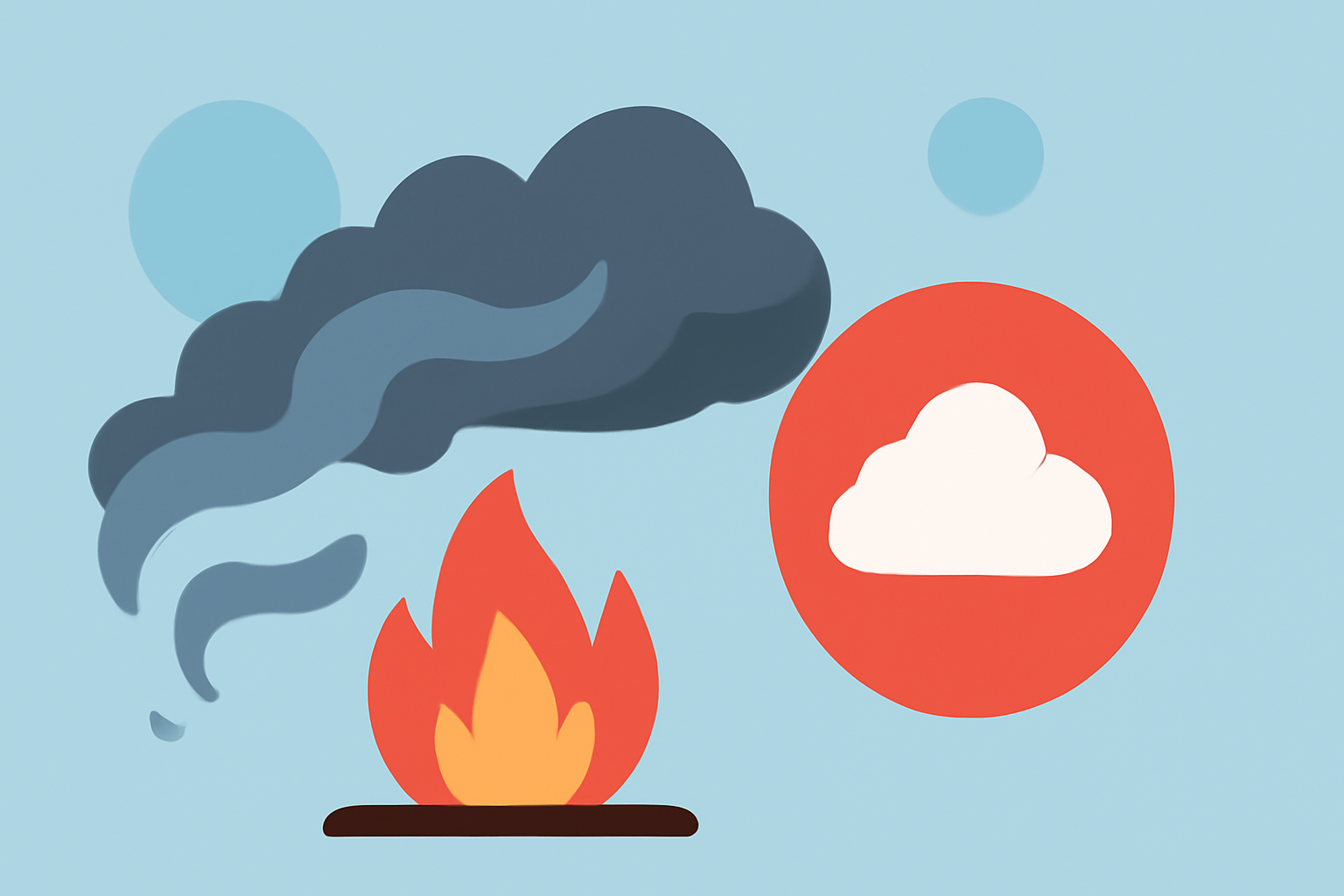 Understanding the Impact of Wildfire Smoke on Air Quality During Heat Waves