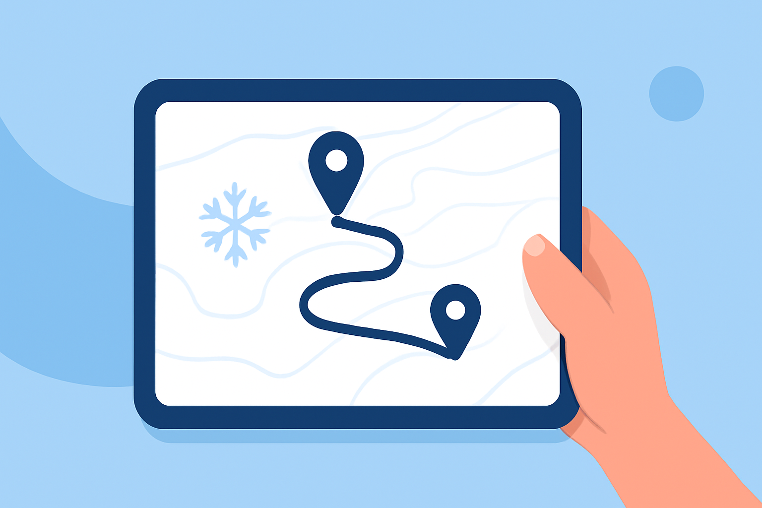 Snow Maps Basics on a Tablet: Your Guide to Winter Navigation