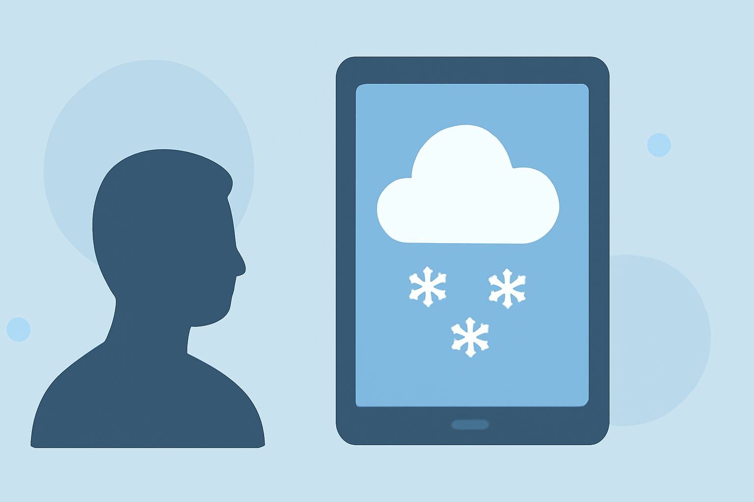 Getting Started with Winter Weather Outlook on iPad
