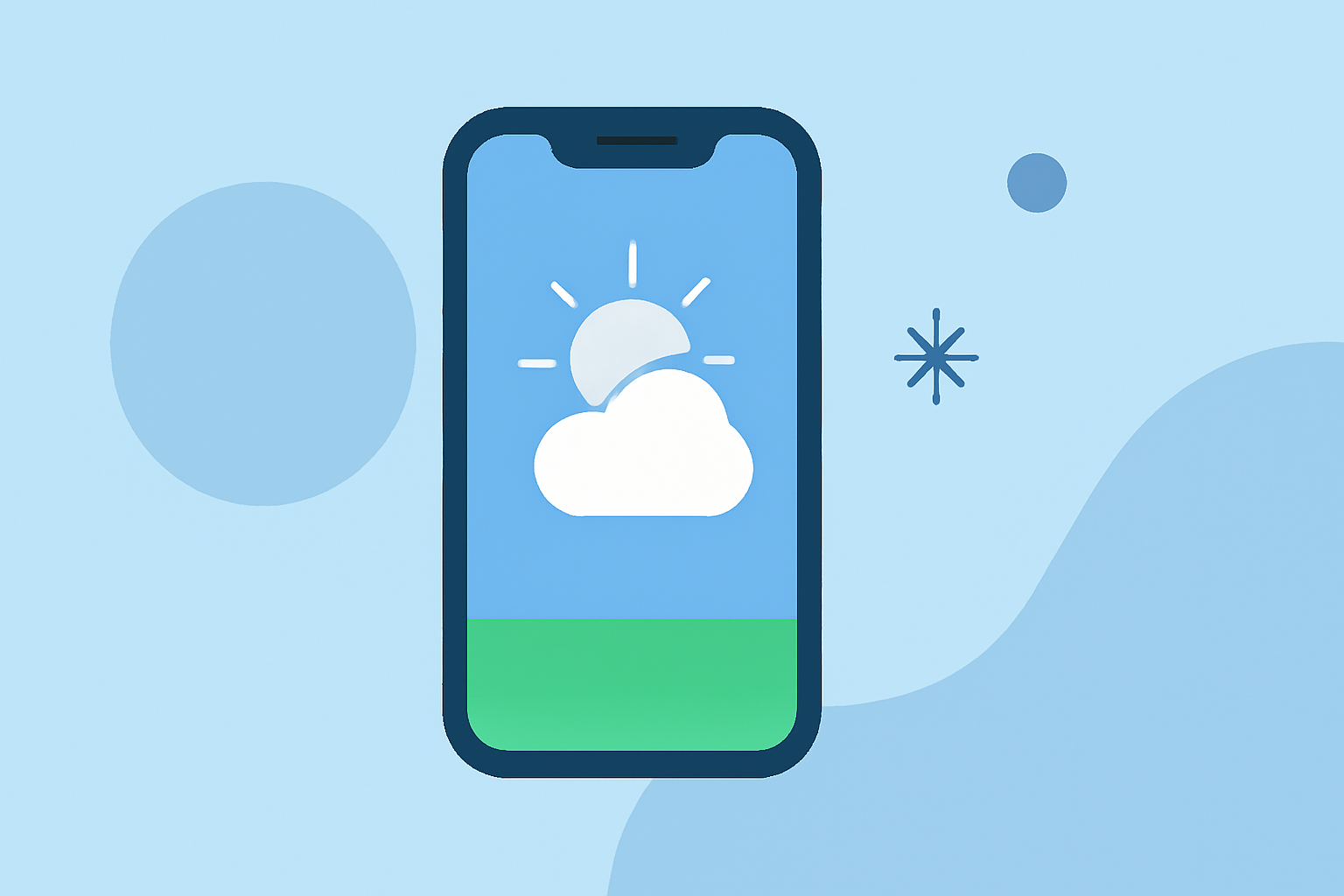 Quick Fair-Weather Travel Planning on iPhone